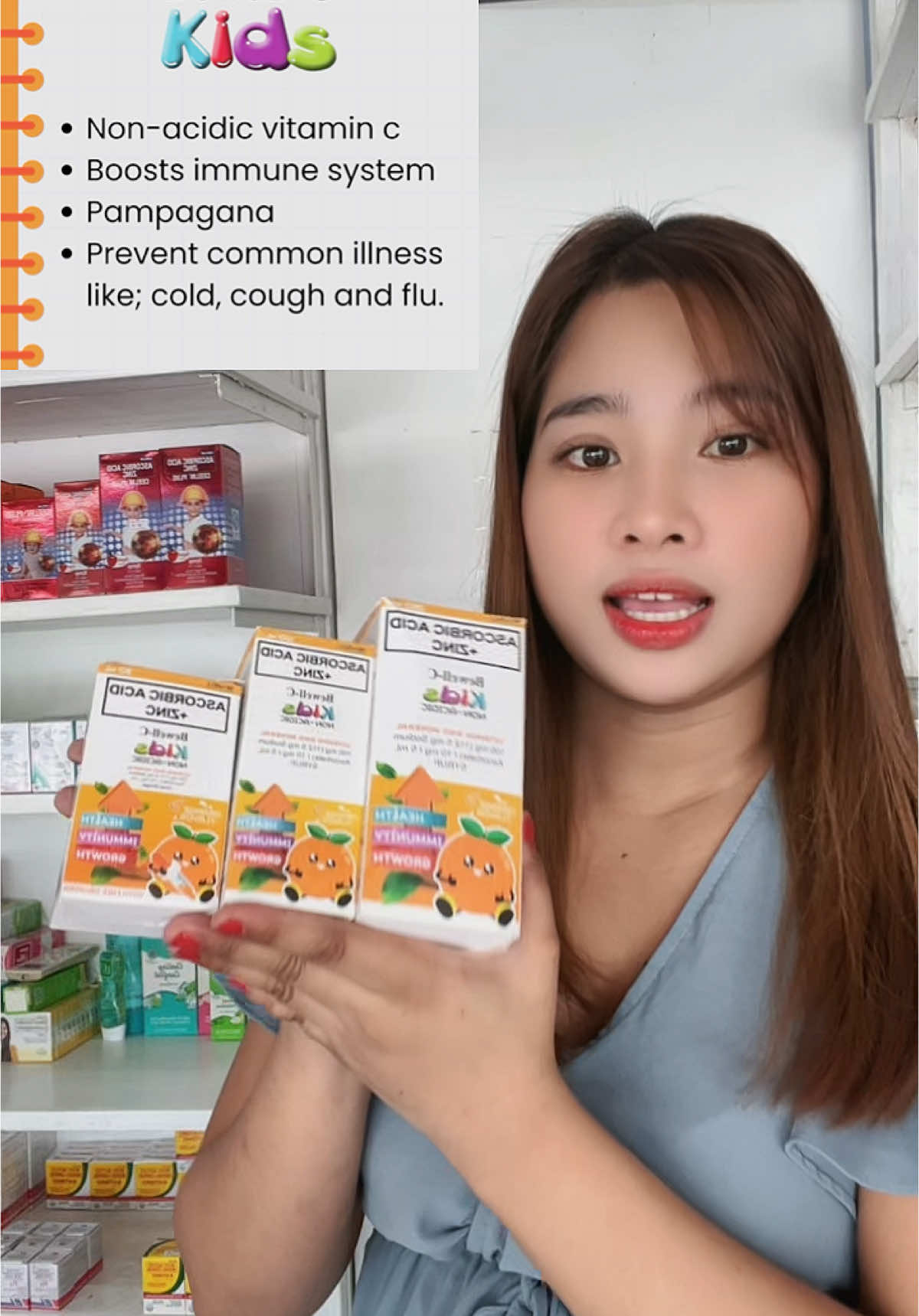 Para makaiwas sa sakit Ang inyong mga anak mag Bewell C, Pampagana na din kumain. #bewellc #bewellckids #ascorbicacid #ascorbic #ascorbicacidvitaminc #vitaminc #vitaminsforkids #bewellczincprotect 