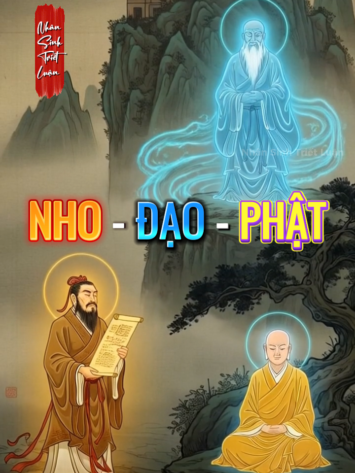 Cảnh giới tối cao của nhân sinh là sự hòa hợp giữa ba tư tưởng lớn: Nho, Đạo, Phật. Phật là tâm, Đạo là cốt, Nho là biểu.  #nhansinhtrietluan #baihoccuocsong #trituenguoixua #trietlynhansinh #doinhanxuthe #tritueconhan #banchatconnguoi #nhogiao #phatgiao #daogiao #damdaovoithanhhien #damdaovoikhongtu #damdaovoilaotu #damdaovoiphatda