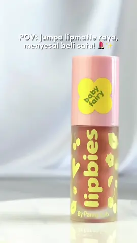 “POV: Jumpa lipmatte raya, menyesal beli satu! 💄✨” ✔️ Sekali swipe, warna terus on! – Pigment power, tak perlu banyak layer. ✔️ Matte tapi ringan – Tak kering, tak melekit, bibir tetap selesa. ✔️ Tahan lama – Minum & makan still cantik! ✔️ Baby Fairy ni universal – Sesuai untuk semua skin tone! @panna lab Lipbies Lipmatte Viral ni memang lain macam! Baru try satu, terus rasa nak borong warna lain! 😭🔥 Dapatkan cepat sebelum habis stock! 💋✨ #LipmatteRaya #BabyFairy #PannaLabLipbies #SekaliSwipeTerusOn #MenyesalBeliSatu