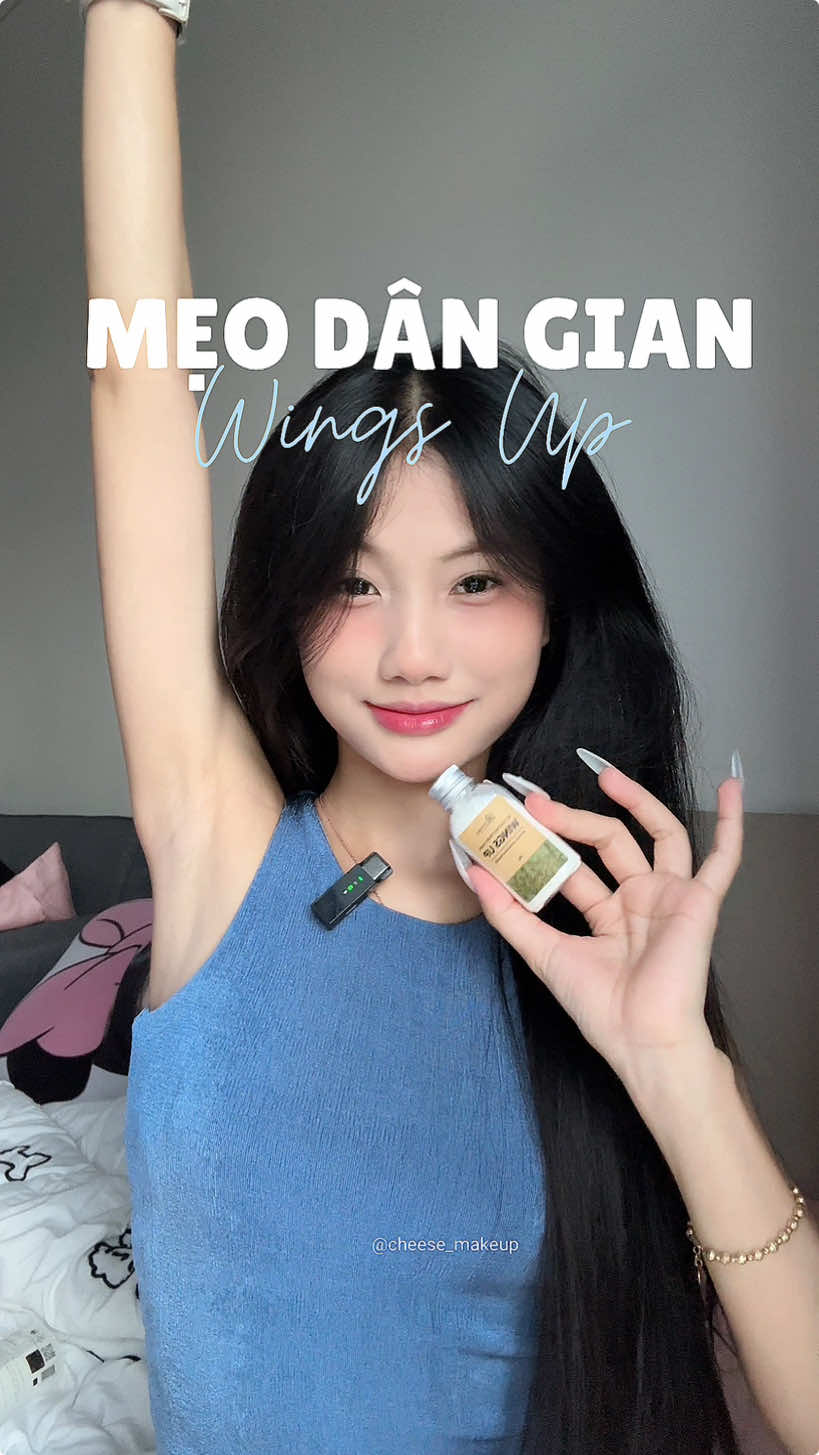 Bà nào hay ra mồ hôi thì thử cái bột này của Wings Up nha 🥰 #khumuiwingsup #hoinach #tuhaohangviet #buylocal