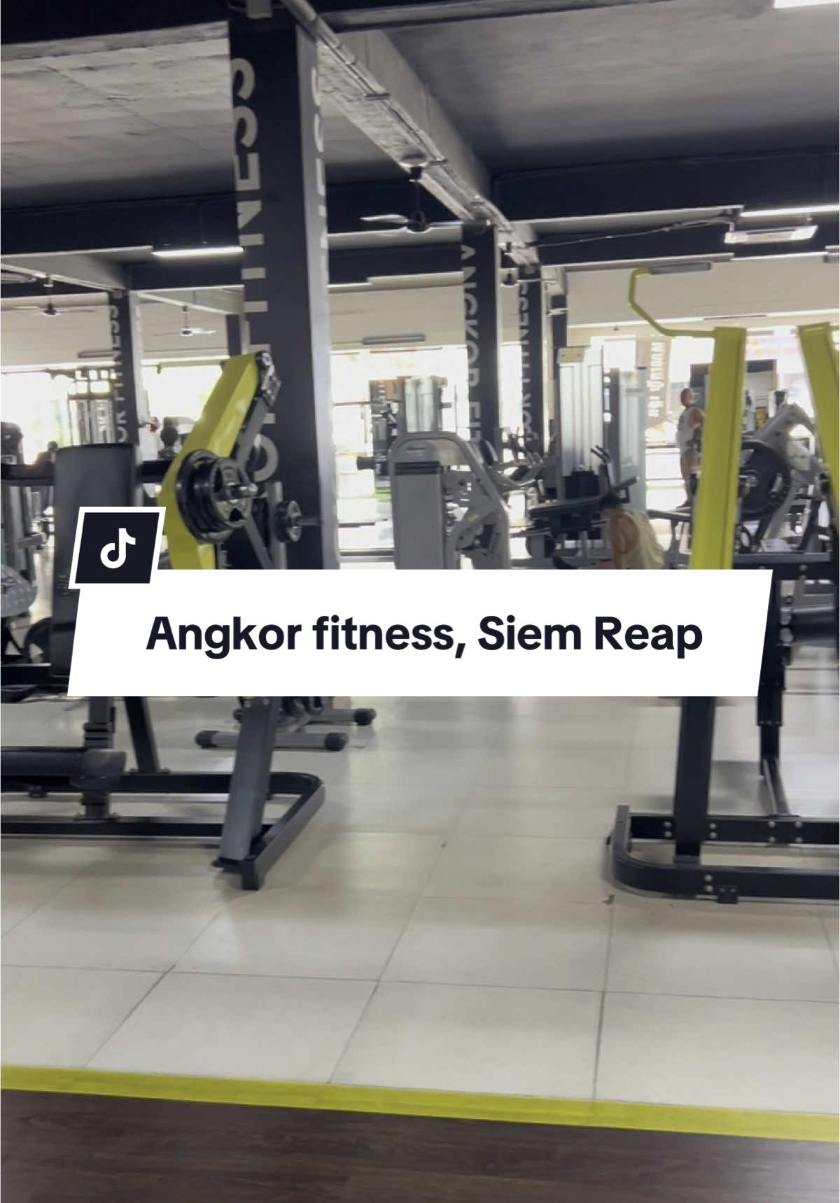Loved our first session at Angkor fitness. Decent price for a city centre gym with so much equipment  #travel #traveltiktok #backpacking #cambodia #siemreap #GymTok #Fitness #viral #fyp 