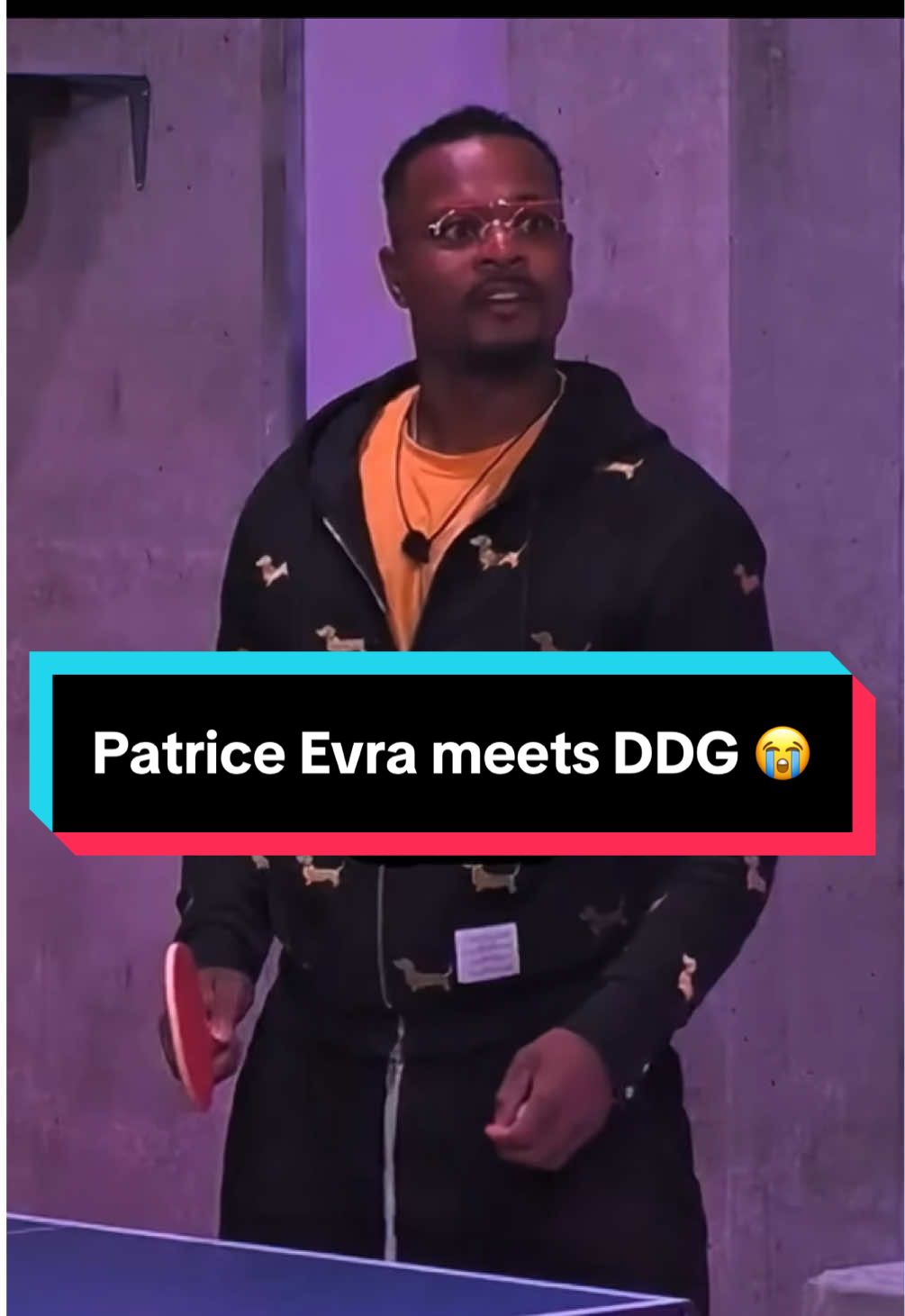 Patrice Evra meets DDG 😭 #patriceevra #ddg #inside #sidemen #sidemeninside 