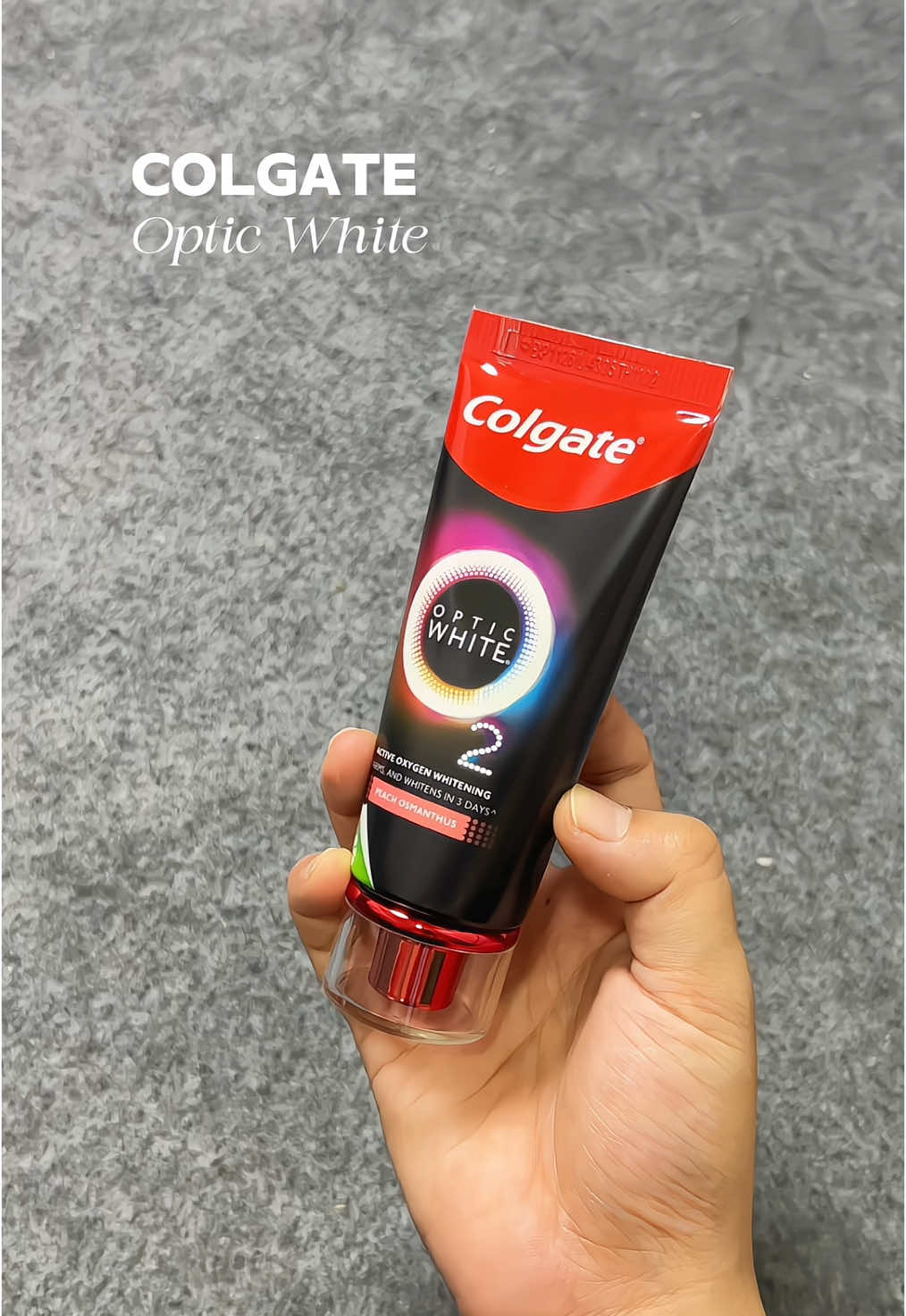 Coffe drinker should have this colgate optic white o2! ✨❤️ #colgateopticwhiteoxygen  #colgateopticwhiteO2 #whiteningcolgateopticwhite #opticwhiteo2 