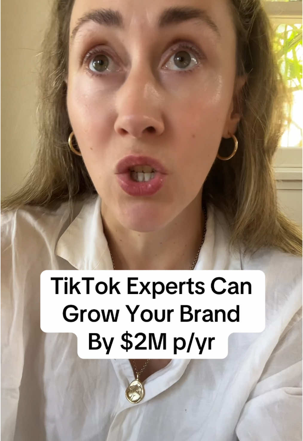 Brand’s that are growing profitably to $1M+ a month, engage experts by channel.  This makes the brand stand out against competitors, frees up the Owner’s time to work 2 - 10 hours a week (this is true! I work with these people) and makes them more money.  If you are paying a marketing exec (your generalist) to create content for socials every week, and repurpose that to all channels, but you cannot see or know how to measure if this activity is driving revenue - STOP!  You don’t need to post on every channel. We need to optimise your team and focus your time, to roll out the simple strategy that highlights your brand’s uniqueness AND makes you money.  I’ve worked with brands who generate $2M a year from their organic social media strategy alone. And this activity also adds rocket fuel to their paid ads ROAS.  How? They hire a TikTok expert to grow this channel and focus 100% on acquisition. They engage an influencer or artist (or both) to review their IG content and create a proven framework that the Marketing Exec can work within to turn their page into a work of art and a powerful retention strategy.  Are you and your team spending 40+ hours a week producing, editing and posting content but you have no idea if it’s driving results or having an effect on revenue?  Send me a DM and let’s have a little chat about this.  #marketingstrategy #brandfounder #marketingtactics #entrepreneurtips #ScaleYourBusiness #marketinghacks #businessgrowth #entrepreneur #marketingforbrands #brandowner #socialmedia 