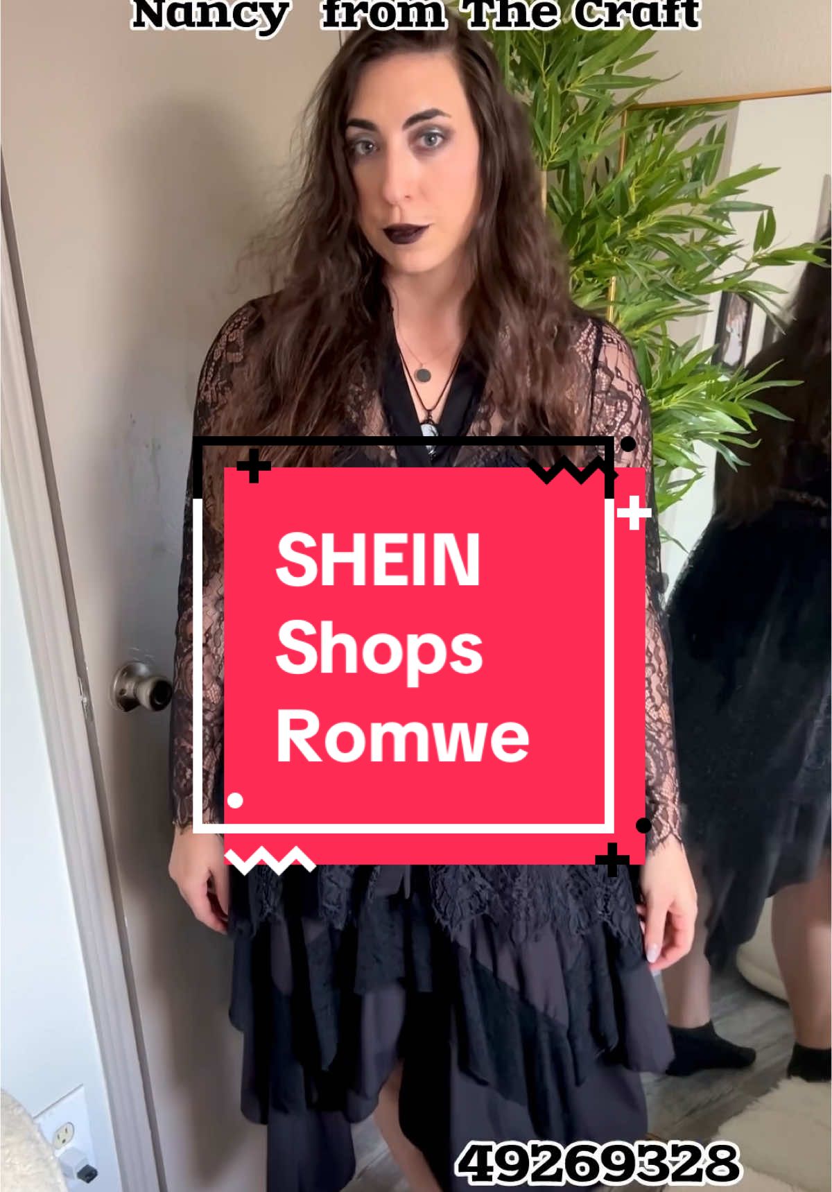 @SHEIN @SHEINUS Search my fave Shop ROMWE on SHEIN and follow it for the latest drops! 49269328 ROMWE Goth Plus Size Casual Gothic Lace Semi-Sheer Loose V-Neck Blouse 46754960 ROMWE Goth Plus Size Gothic Skeleton Cross Flocked Butterfly Sleeve Women Shirt 35961259 ROMWE Grunge Punk Plus Size Full-Print Flared Leg Casual Denim Pants 32507074 ROMWE Goth Plus Size Gothic Style Printed Slim Fit A-Line Dress 48157575 ROMWE Kawaii Vintage Victorian Court Style Floral Strap Women Long Dress Use Coupon Code：ROMWEsamplesfantx for incredible discounts! #SHEINtrends #SHEINforAll #saveinstyle #loveshein #SHEINpartner #us #shopping 