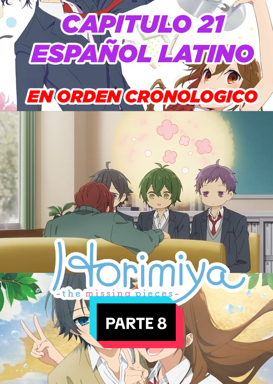 HORIMIYA CAPITULO 21 #españoll #animereaction #Español #reaccion #anime #animeedit #Anime #horimiya #horimiyaanime  #horimiyaedit #horimiyapiece #romcom #romcoms #animeromance 