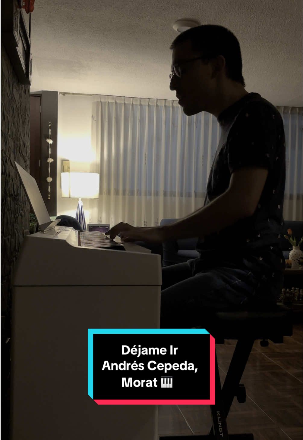 Déjame Ir - Andrés Cepeda, Morat 🎹 #Piano #Cover #PianoCover #Morat #MoratBanda #AndrésCepeda #DejameIr #ParaTi @Andrés Cepeda @Morat 