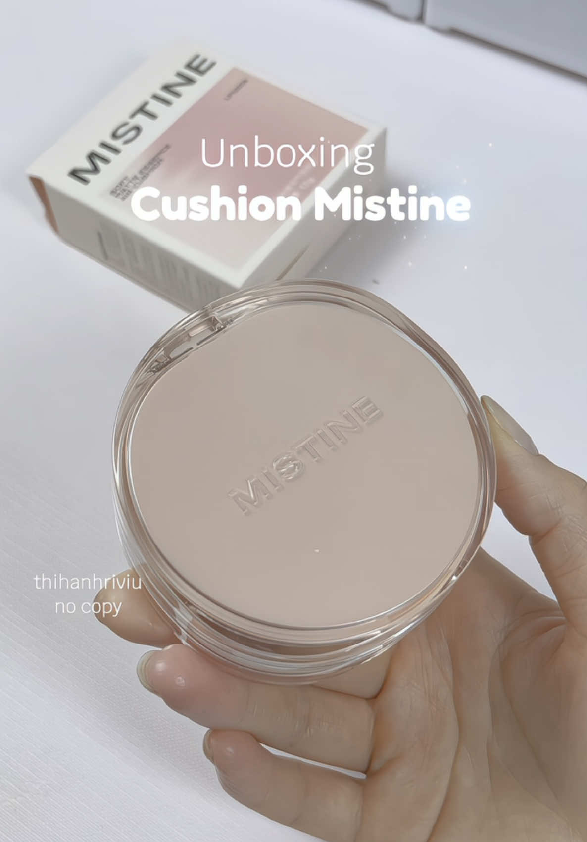 Cuối cùng thì cũng có em cushion này trong cốp đồ makeup của tui #mistine #mistinevn #cushionmistine #cushion #makeup #reviewlamdep #tapmakeup #tipslamdep #thihanhreview #xh #fyp 