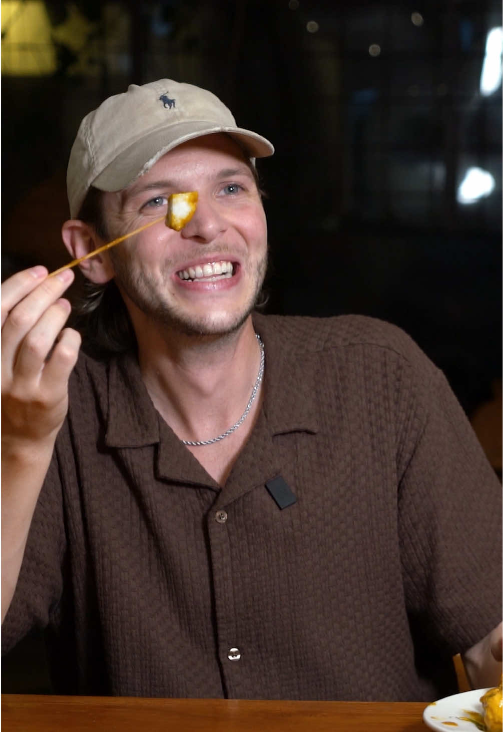 Trying SATE PADANG in Indonesia  Today we try the legendary sate from Padang  #indonesia #sate #padang #enak #fyp 