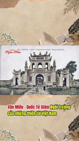 Văn Miếu – Quốc Tử Giám: Ngôi trường của những thiên tài Việt Nam #lichsuvietnam #disanngannam #xuhuongtiktok #vanmieuquoctugiam #vanmieuquoctugiamhanoi 