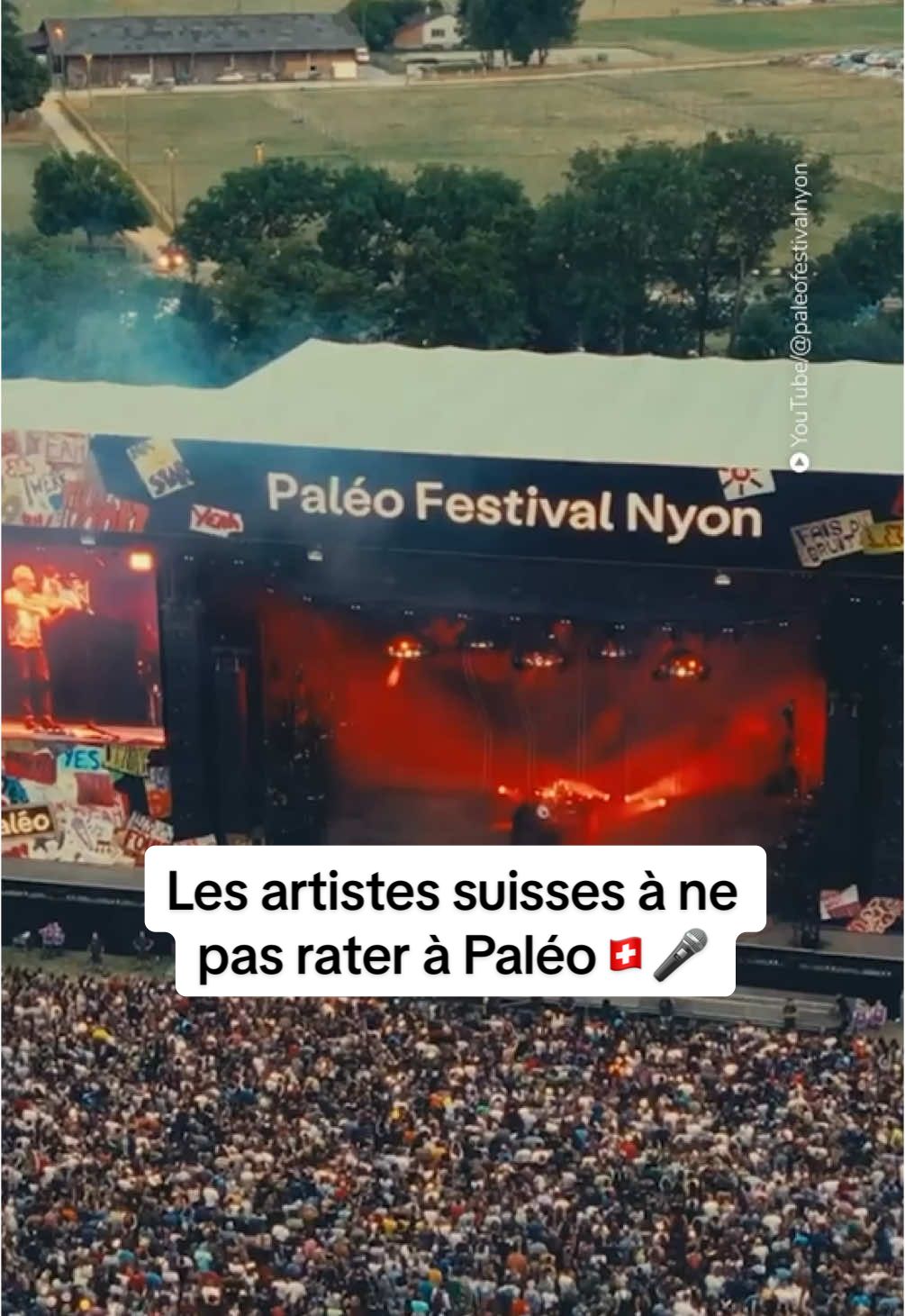 Les artistes suisses à ne pas rater à Paléo🇨🇭🎤 Mardi, Sami Galbi apportera ses vibes festives au Village du Monde, mettant à l'honneur le Maghreb.🌍 Côté rap, Mairo sera sur scène jeudi, accompagné de Chien Bleu et de la tessinoise Ele A vendredi.🔥 Samedi, place à Flèche Love, Rosa Pagano et les rockeurs de Coilguns.🎸 Dimanche, après son triomphe à l’Eurovision, Nemo débarque à Paléo.✨ Et bien sûr, tu pourras aussi voir Luvanga, SANTO & MULAH, Tendinites, Olympic Antigua, Audrey Danza, Alex Nantaya, COILGUNS et Milune. Avec autant de talents suisses, Paléo 2025 promet d'être inoubliable.🤩 #paleofestival #paleofestivalnyon #suisse #watsonactu 