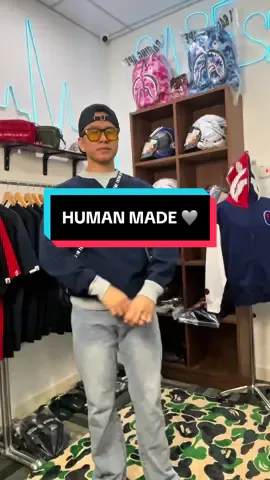HUMAN MADE 🩶#humanmade #streetwear #fashion #menfashion #fyp #as37_co #viral #sweatshirt #jeans 