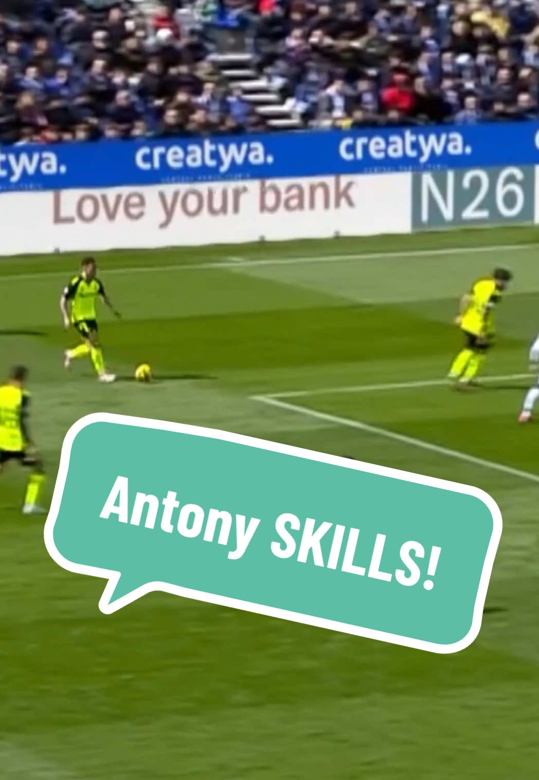𝑨𝑵𝑻𝑶𝑵𝒀 𝑺𝑲𝑰𝑳𝑳𝑺 💫 #LALIGAHighlights #LeganésRealBetis #betis #antony #deportesentiktok #skills #tiktokfootballacademy