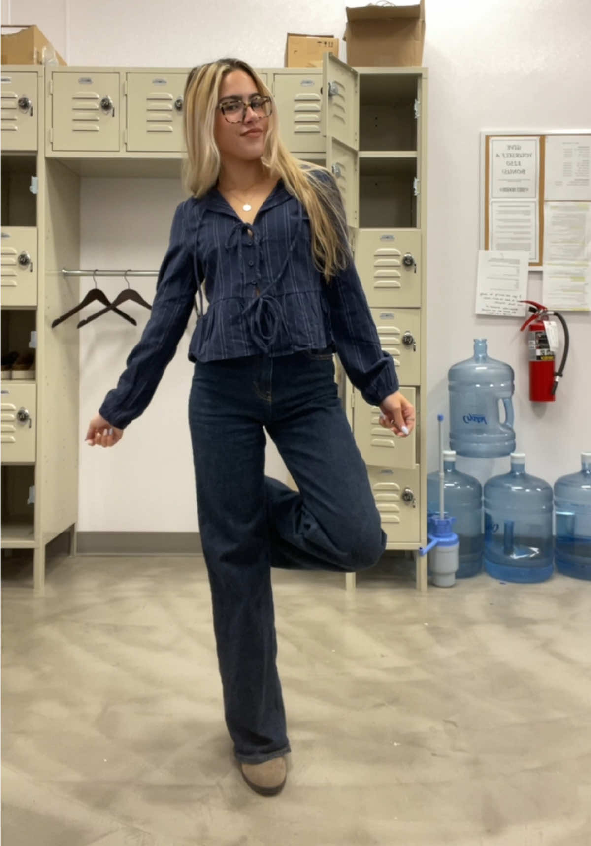 Found this top at Tjmaxx 💙👢 #OOTD #springfashion #outfitinspo #workoutfit 