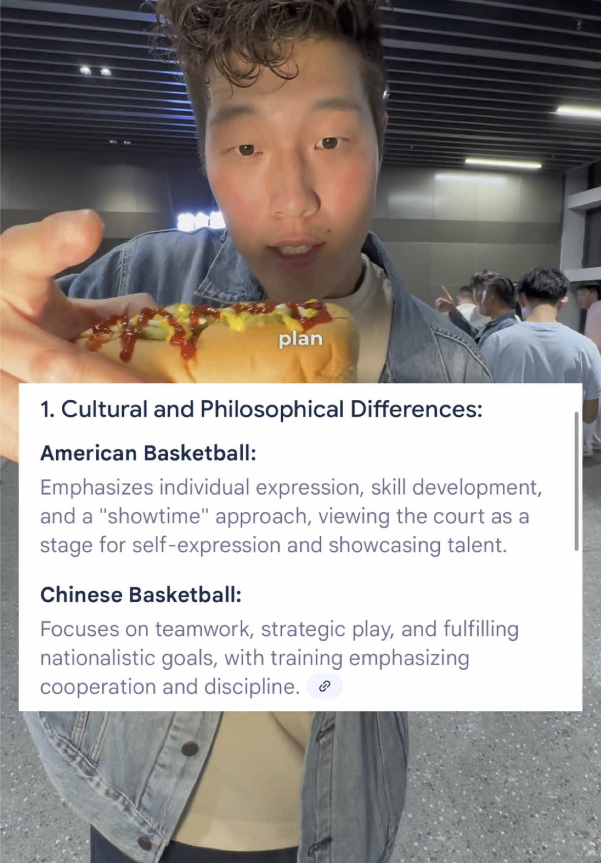 US 🏀Culture vs. Chinese 🏀Culture