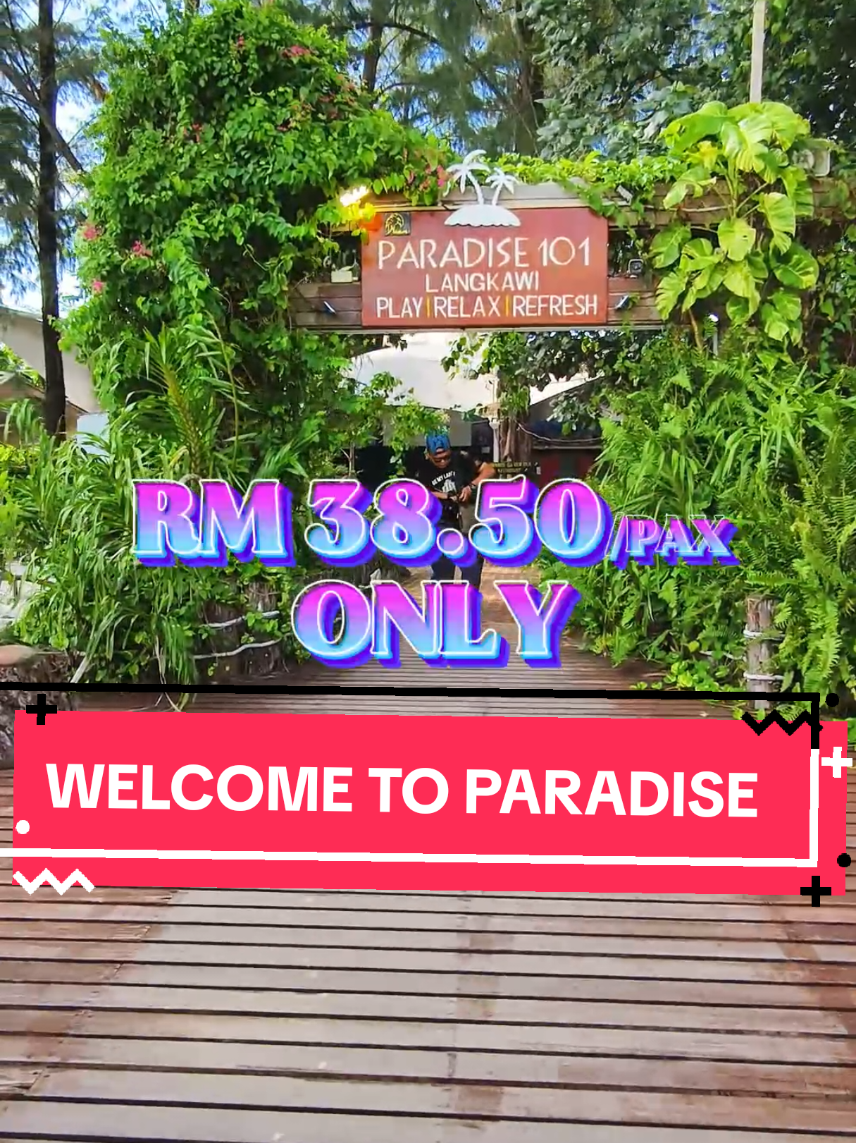 Jom lepas raya kita pi 101 Paradise.. kita buat aktiviti kat sana untuk hilangkan lemak2 ketupat 🤣 #langkawipackagesholidays #LPH #pakejmurah #pakejlangkawi #travel #tiktok #tiktokmalaysia🇲🇾 #paradise101langkawi 
