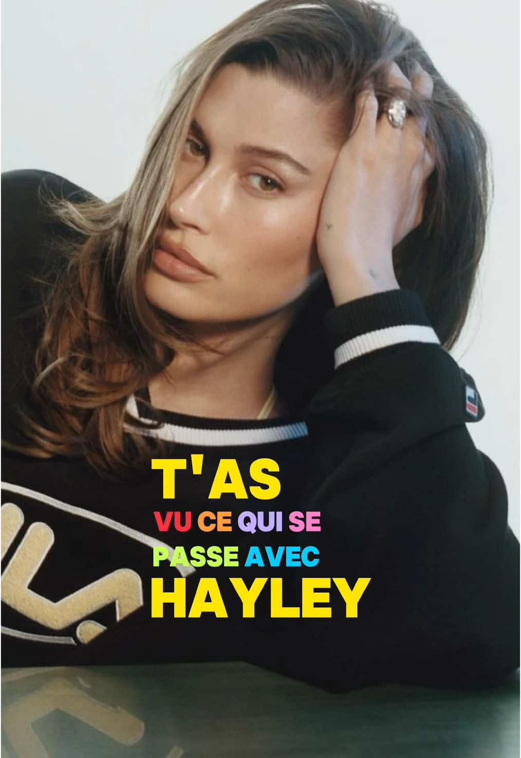 S’agissant de Hayley Bieber là #hayleybieber #devinelapersonne 