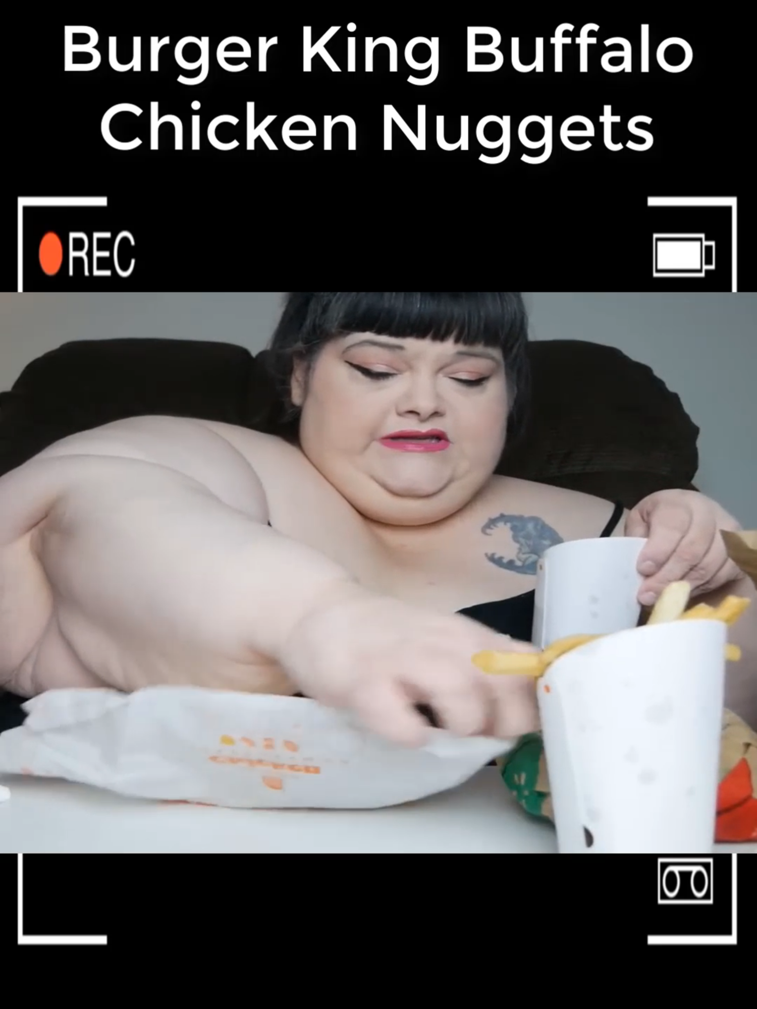 Burger King Buffalo Chicken Nuggets - Double Bundle Meal Mukbang (EP1) #HungryFatchick #trending #cooking #Recipe #eatingsounds #mukbang #asmr #mukprank #fyp #viral #foryou #seafood