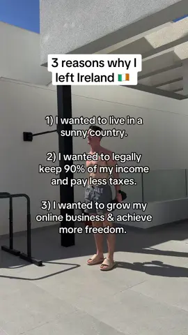 3 of the reasons why Ireland didn’t make sense for me anymore… #moneymindset #irelandtiktok 