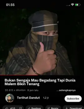 bikin tenang #CapCut #fyp #trend #galau #malam 