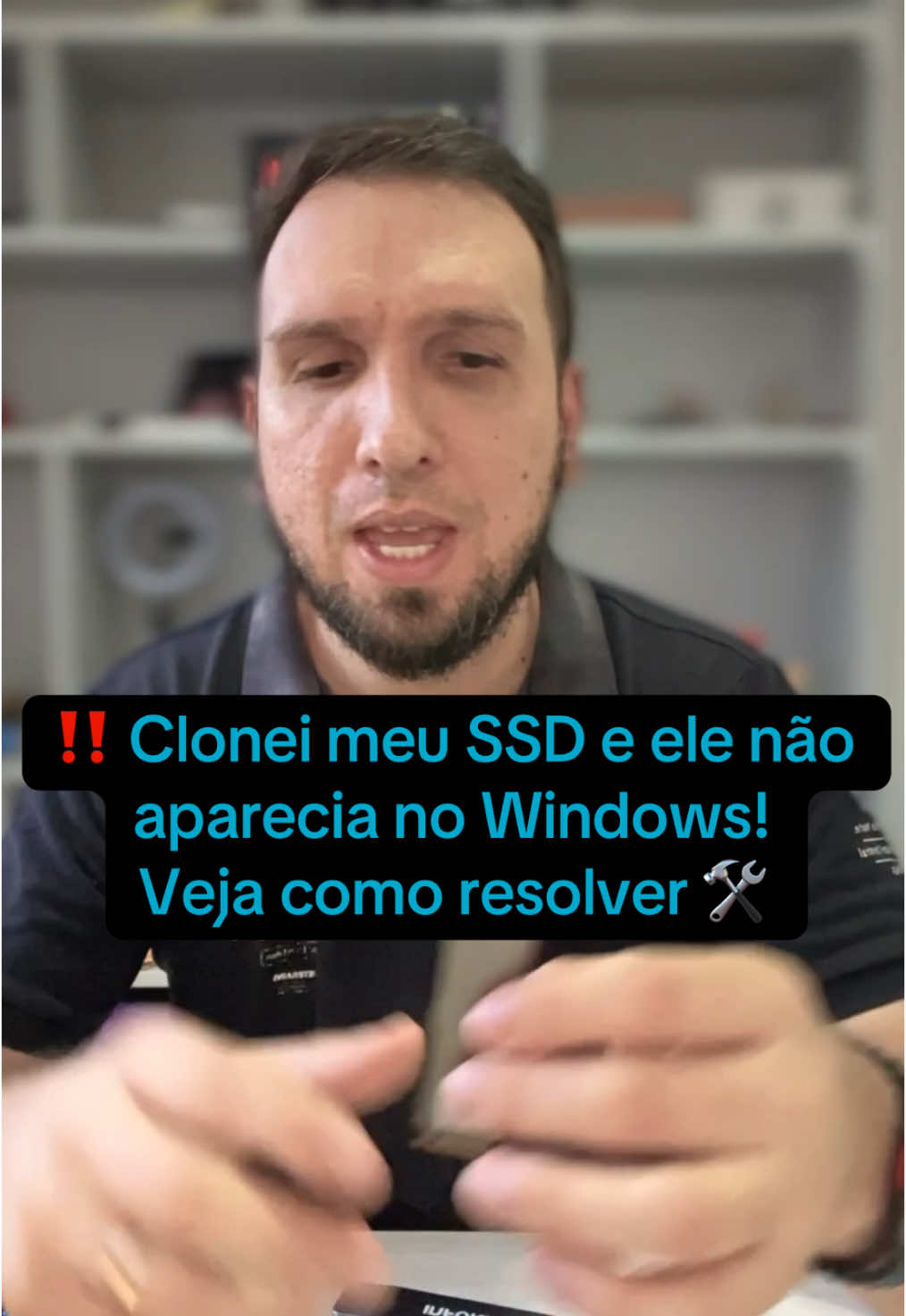Clonei um SSD de 240GB para um de 1TB, mas quando coloquei o antigo em um case, o Windows deu erro de colisão de assinatura e não reconhecia o disco! 😱 Se isso acontecer com você, veja como resolver e deixar seu SSD funcionando de novo. 🔧 Passo a passo completo no vídeo! 💾 Já passou por isso? Comenta aí! #SSD #Windows #Tecnologia #HDExterno #Formatação #PC #Informática #TechTips #Diskpart