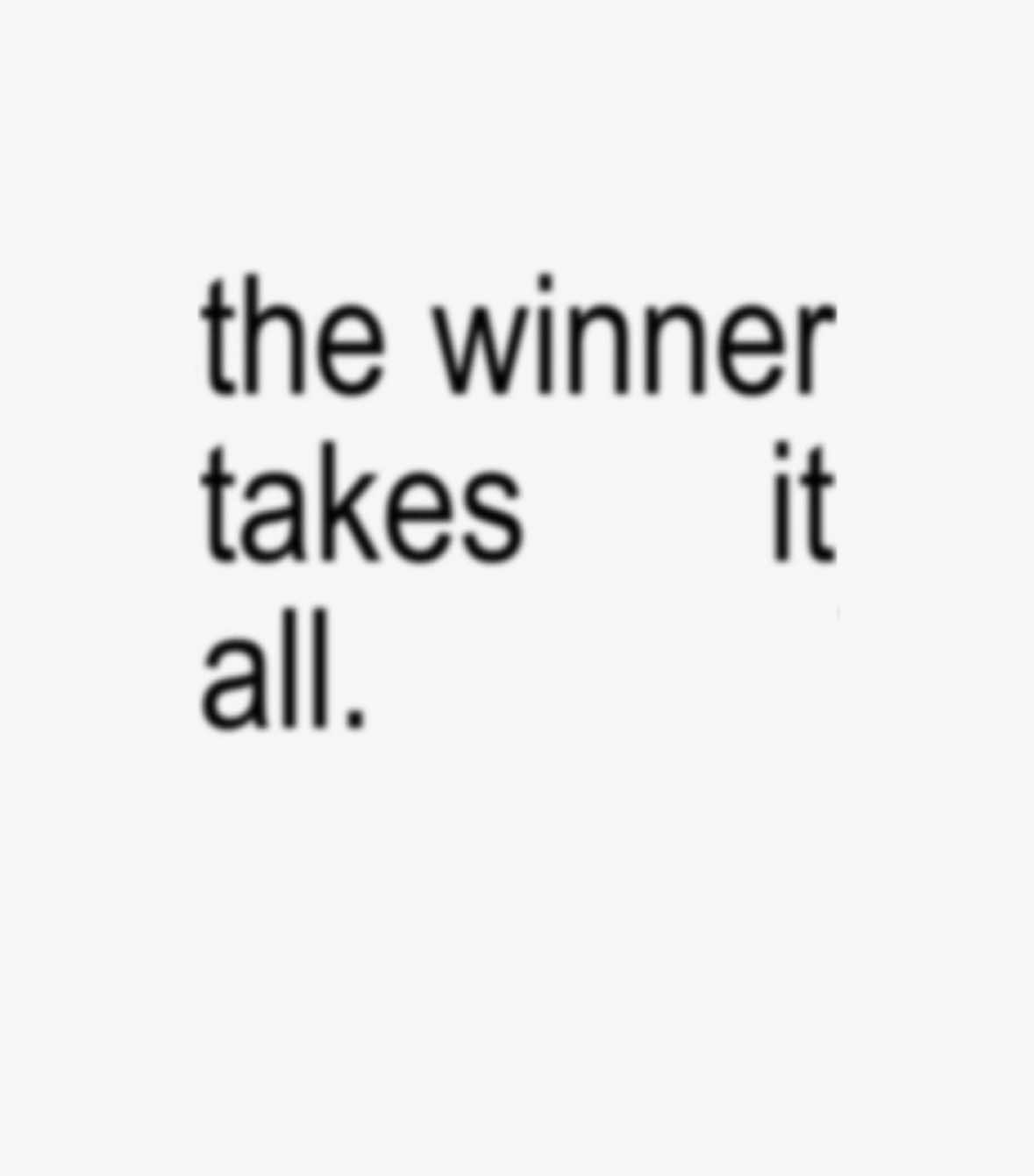 THE WINNER TAKES IT ALLLLLLLL #thewinnertakesitall #brat #lyric #abba #mammamia #merylstreep #fyp #foryou #explore 