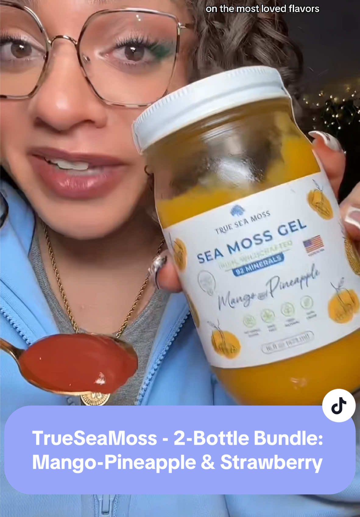 I can’t believe this.. @trueseamoss #WellnessBoost #SeaMossBundle #TrueSeaMoss #WellnessGoals #trueseamossbundle #seamossgel #trueseamossgel #seamossbenefits #seamoss #multivitamin #minerals #TikTokShop #wildcraftedseamoss #TikTokShopCreatorPicks #fypシ゚viral  #tiktokshopspringglowup #tiktokshoprestock #trending #tiktokshopmothersday #viral #springintohealth #springtok #foryou #creatorboostcamp #CapCut TrueSeaMoss 2-Bottle Bundle: Mango-Pineapple & Strawberry - Energy & Multivitamin Boost, GMO & Gluten Free, Made in USA