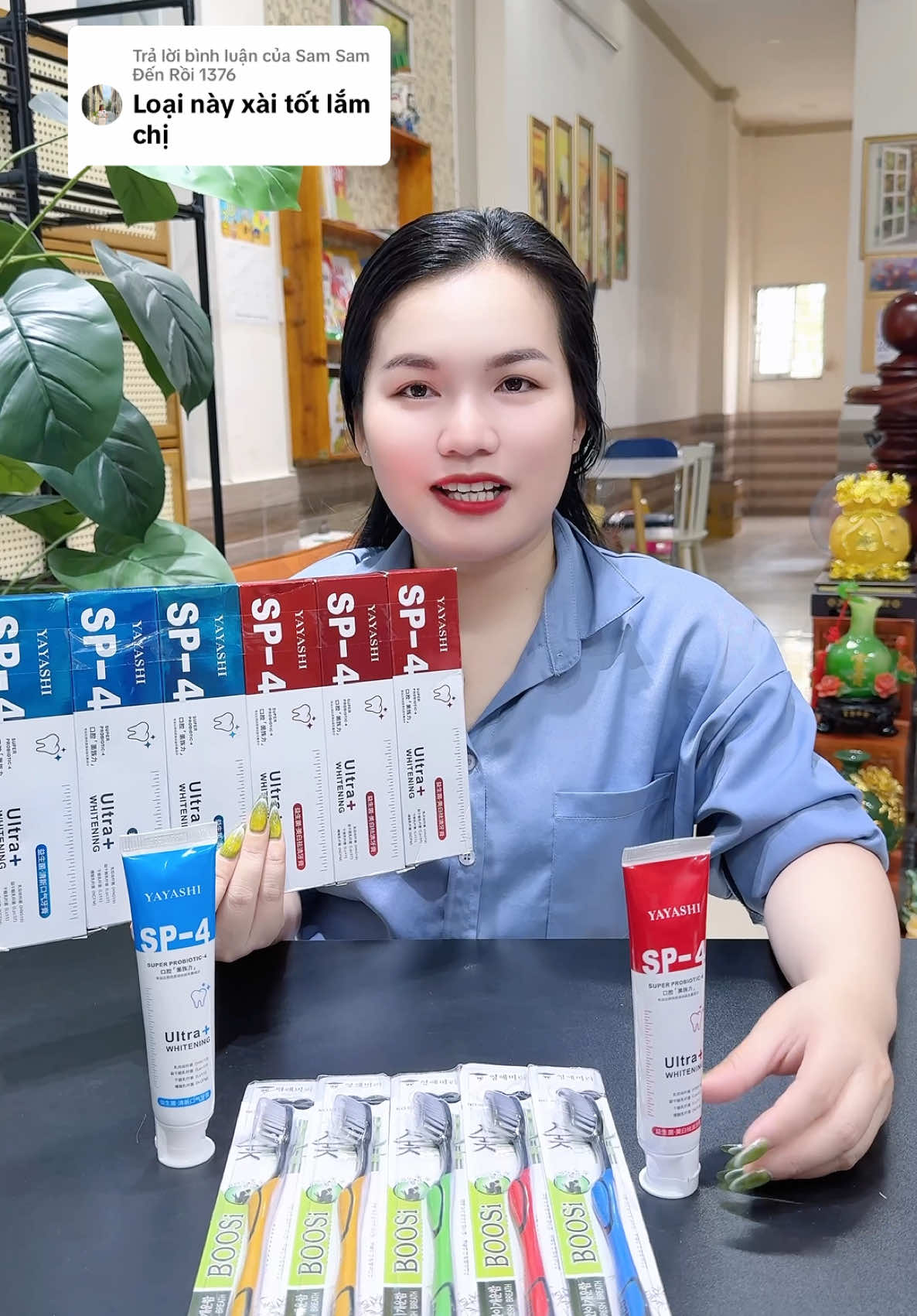 Trả lời @Sam Sam Đến Rồi 1376 combo kem đánh răng hỗ trợ ai bị hôi răng , hôi miệng, răng sỉn màu, ố vàng #kemdanhrangyayashi 