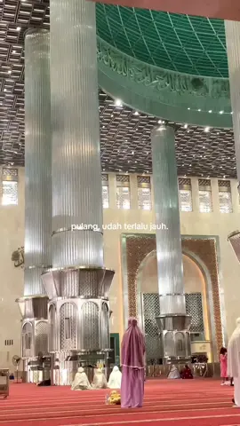 ternyata udah sejauh ini :( . #masjidistiqlal #istiqlal #jakarta #Ramadan #hijrah #foryou #masjid 