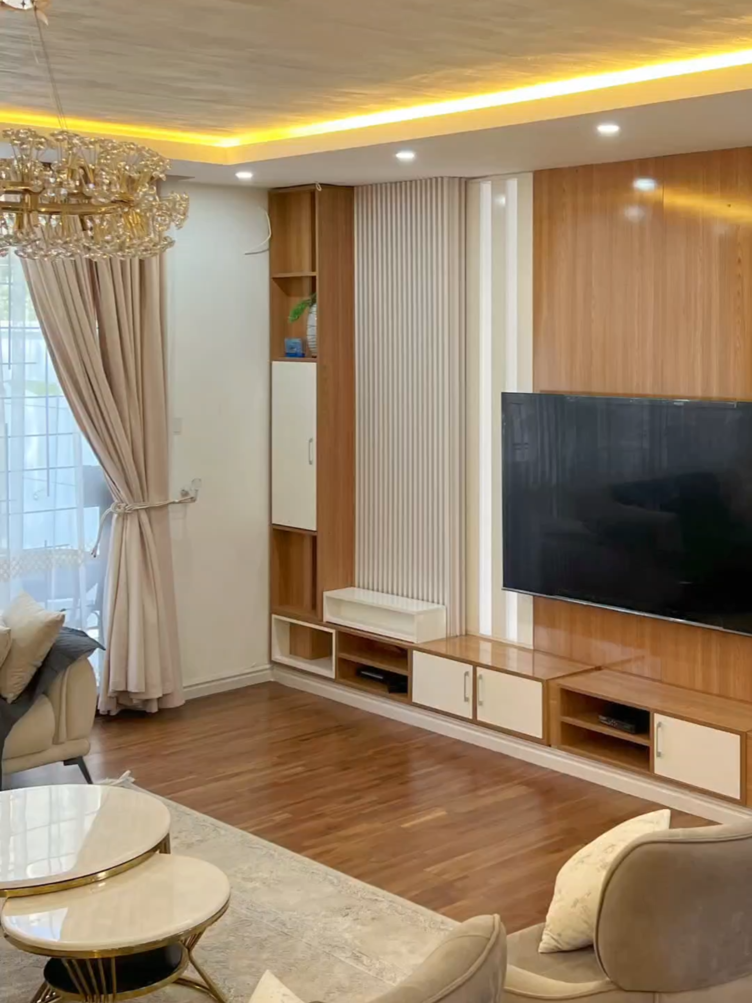 Self standing Entertainment center/Space divider  0905848586 #Rosewood #furniture