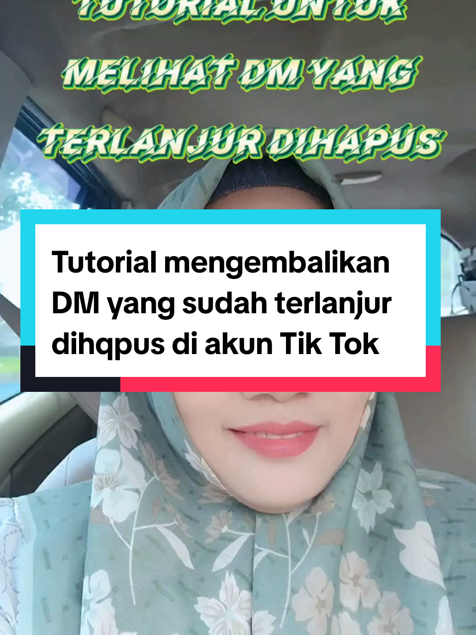 Membalas @egyregaz_well2 Tutorial cara untuk membaca DM di Tik Tok yang sudah dihapus#edukasi #edukasitiktok #edukasipemulatiktok #longervideo #noviatyhidayah 