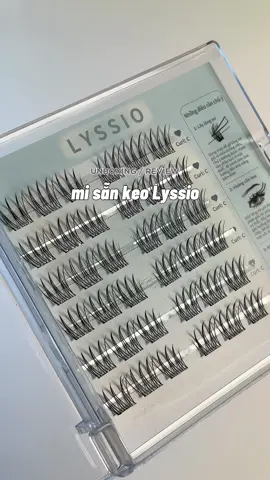 nhìn hàng mi mềm mại mà ưng 🤩 #misankeo #lyssio #meobabyreview #fyp #xuhuong #unboxing #review 