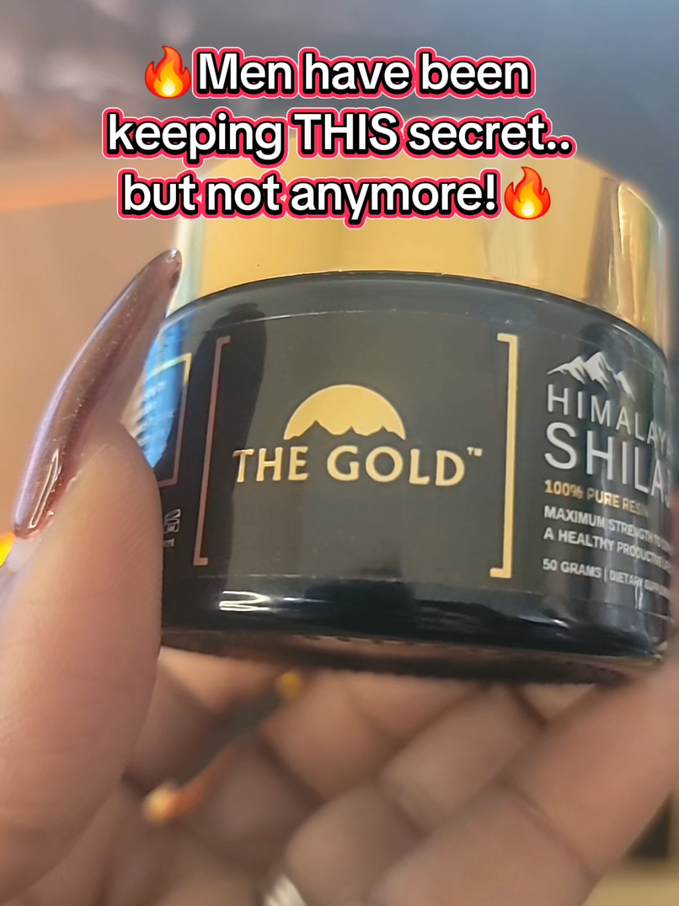 They’ve been keeping this from us, but not anymore! ✨ Try Shilajit for energy, glowing skin, and overall wellness! 🚀🔥  #Shilajit #WomensHealth #GlowUp #NaturalEnergy #ShilajitBenefits #AncientSuperfood @Gold Shop LLC 