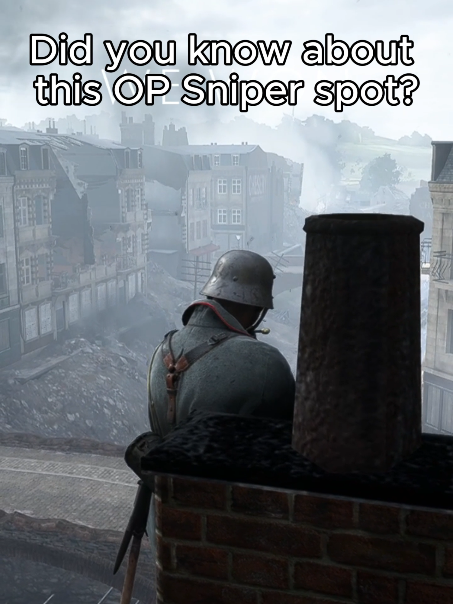 Amiens roof glitch spot battelfield 1 #battlefield1 #bf1clips #bf1shorts #onlyinbattlefield #onlyinbattlefieldmoments #battlefield1clips #gaming #fyp #bf1 #battlefield1gamers #battlefieldclips #battlefield #ww1 #videogame #battlefieldtiktok