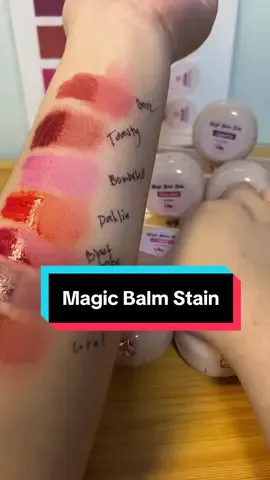 Magic Balm Stain All Shades Available #fyp #magicbalmstain #balmstain #balm #ccglamandbeauty #liptherapy 