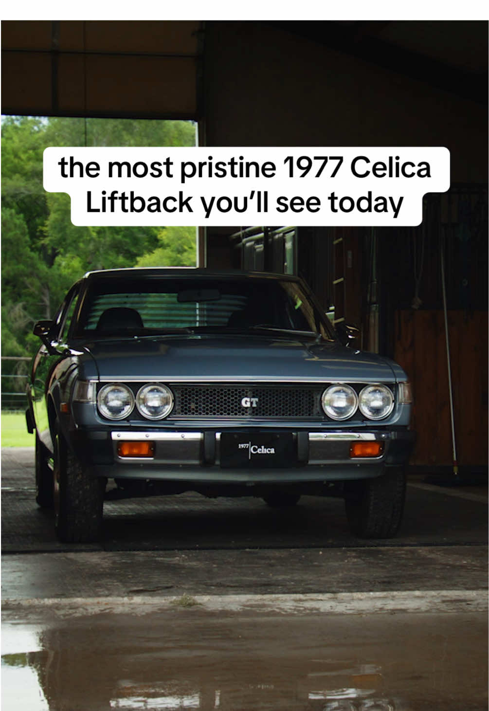 talk about an epic barn find... 1977 #celica liftback #toyota #cartok 