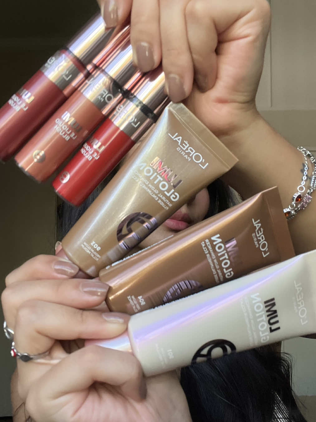 Todo bien hicieron @L’Oréal Paris 😍 #lumiglotion #lumiblush #lorealparis  #makeup #lorealparismakeuparg 