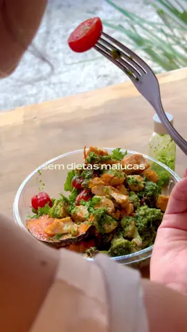 Comida saudável DE VERDADE #fy #fyp #healthy #bowl #salad 