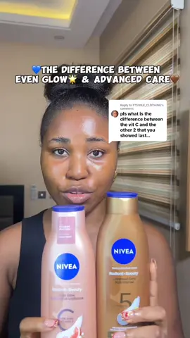 Replying to @FTSMILE_CLOTHING @NIVEA needs to call me at this point 😂😂😂😂#creatingwithpreshy #nivea #nivearadiantandbeauty #niveaevenglow #niveaadvancedcare #bodylotion 