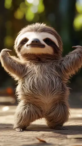 Dancing Slothie 😂🦥 #dancer #dancechallenge #cuteanimals #joy 