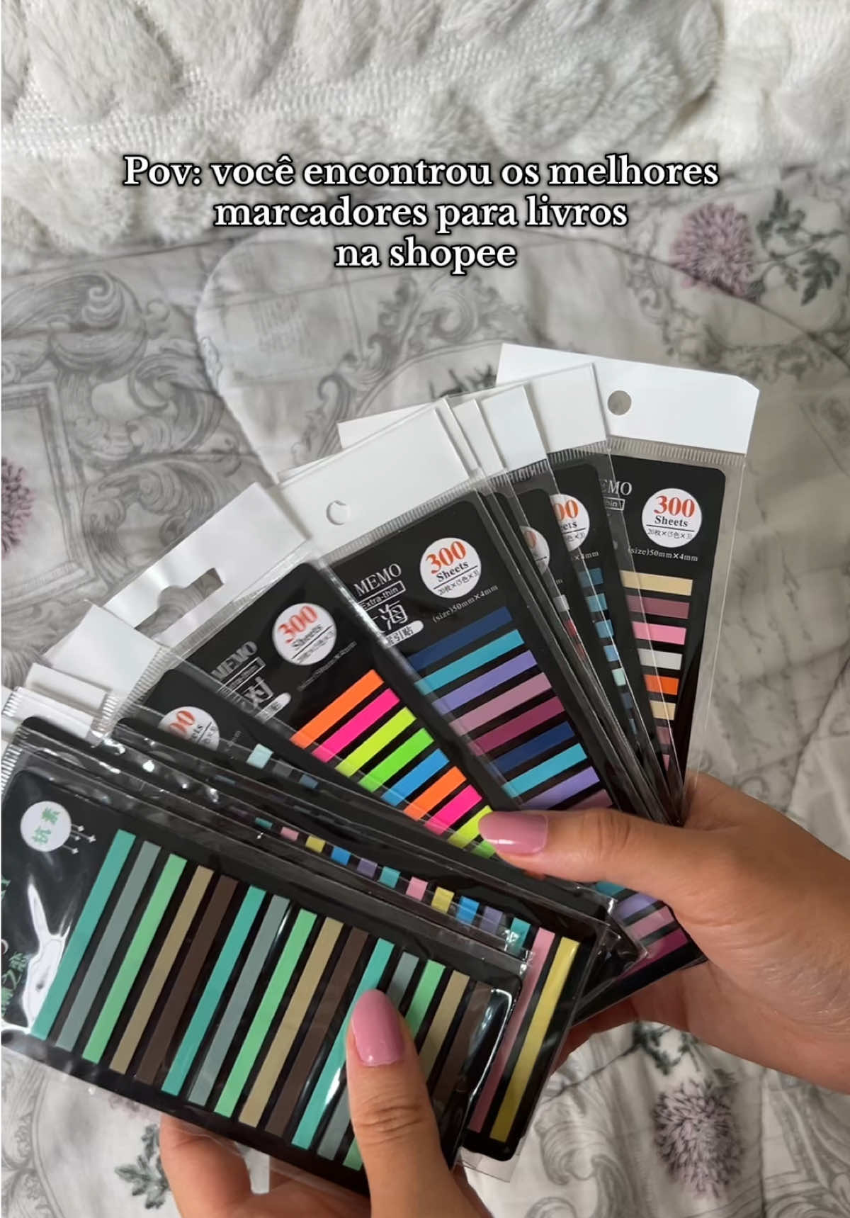 Eu to amando esses marca páginas  😍 deixei o link na minha Bio!   #BookTok #books #marcapagina #shopee #unboxingvideo #foryoupage #fy 