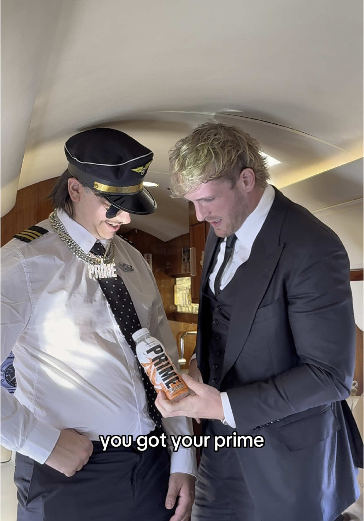 iced out the pilot @PRIME 😎✈️ 