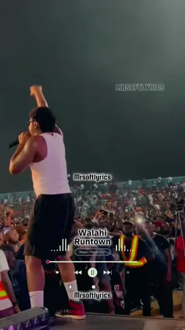 Walahi - Runtown #musiclyrics #mrsoftlyrics #goviral #fyp 