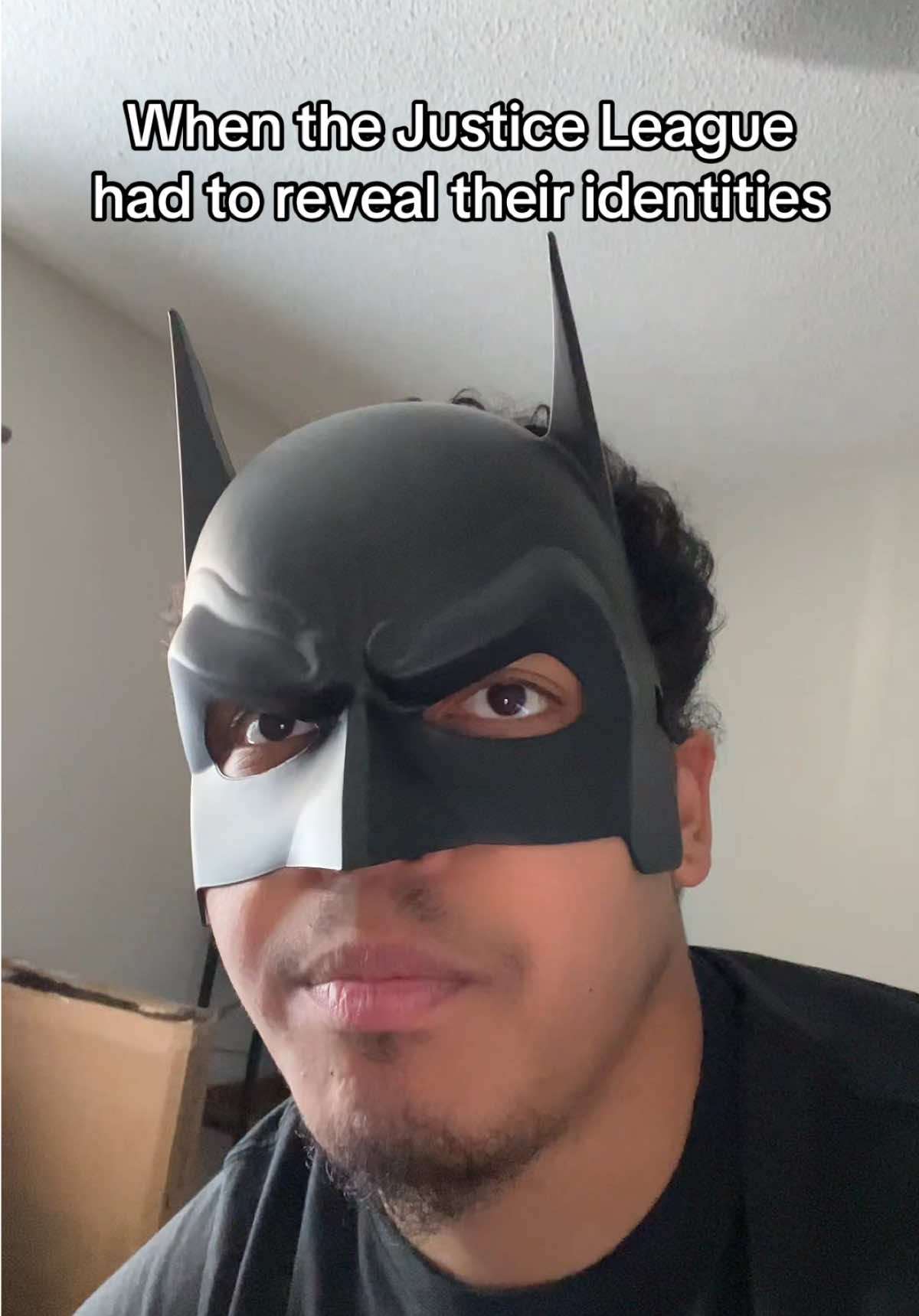 Bruce is the mask, Batman is the face 🗣️🐐🦇 #fyp #viral #comedy #skit #superhero #comic #dc #marvel #batman #superman #wonderwoman #justiceleague 