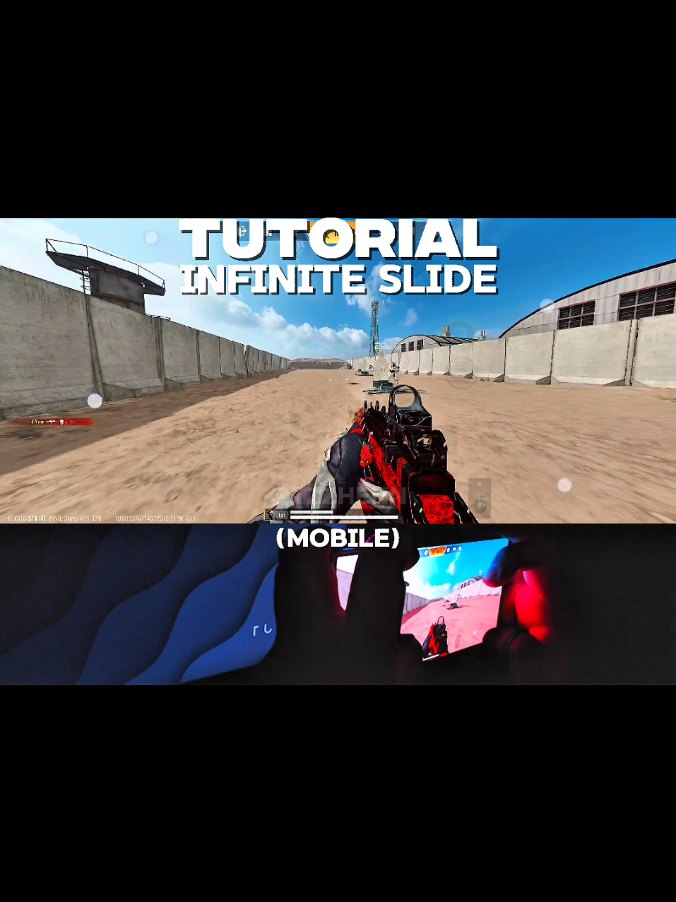 TUTORIAL Infinite Slide, Snake Slide, Aim Slide etc. #new #movement #infiniteslide #bloodstrike #bloodstrikemobile #tutorial #aim #shutterisland 