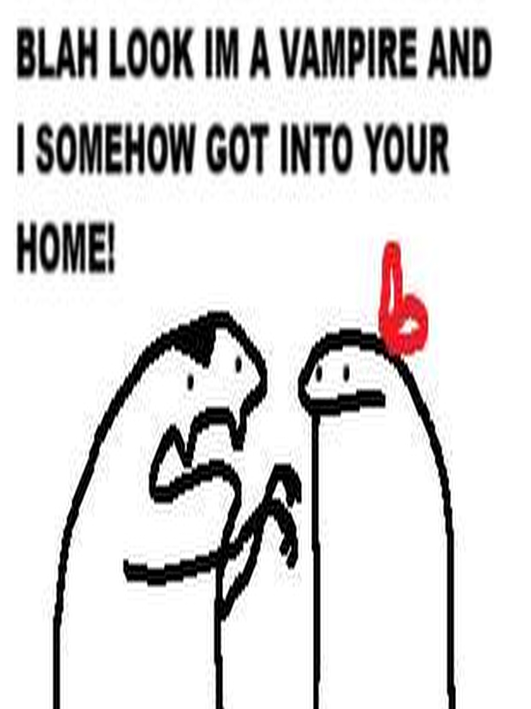 Vampire chooses the wrong house#voiceover #voiceactor #fypシ #fyp #vampire #meme #florkofcows #flork #dracula #va