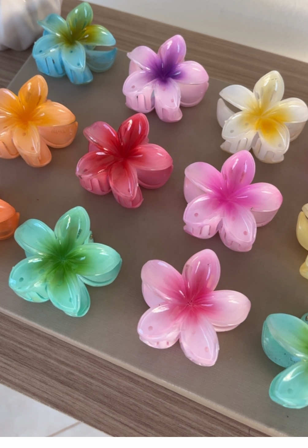 Novos modelos da nossa presilha de flor no tamanho M por 10,00 🫶🏻😍✨ #acessoriosfemininos #presilhasdecabelo #flor #lojaonline #presilhasdeflor #lojadeacessórios 