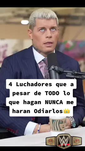 4 Luchadores que a pesar de todo lo que hagan Nunca me harán Odiarlos 👑#WWE #wwefan #wweespañol 