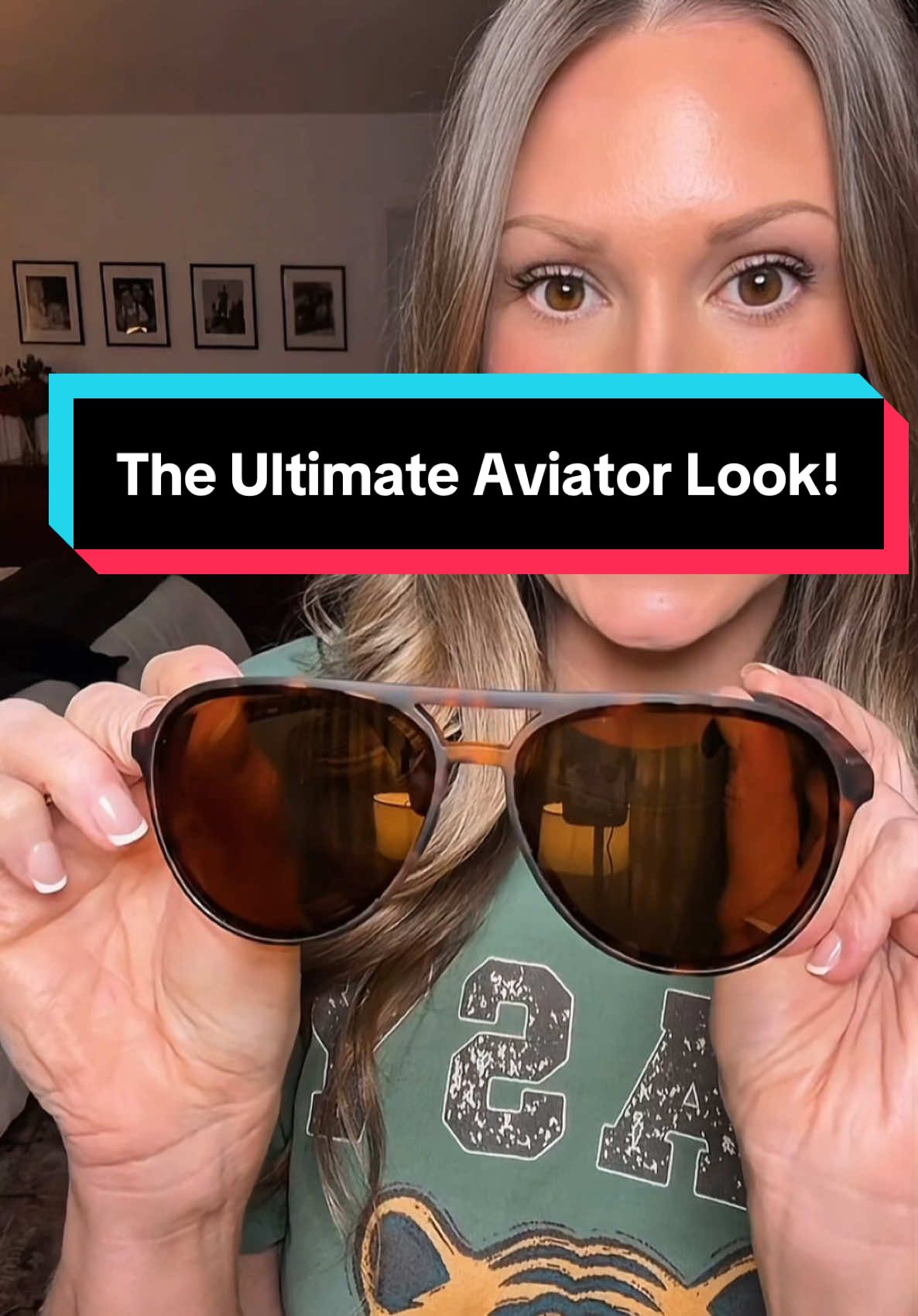 Classic, cool, and effortlessly chic—these aviator sunglasses from @goodr are your new go-to for sunny days and they won’t get stuck in your hair!  Grab a pair and turn heads all season long!☀️#polarizedsunglass #sunglasses #womenssunglass #summerlooks #goodr #tiktokshopspringglowup #tiktokshopcreatorpicks 