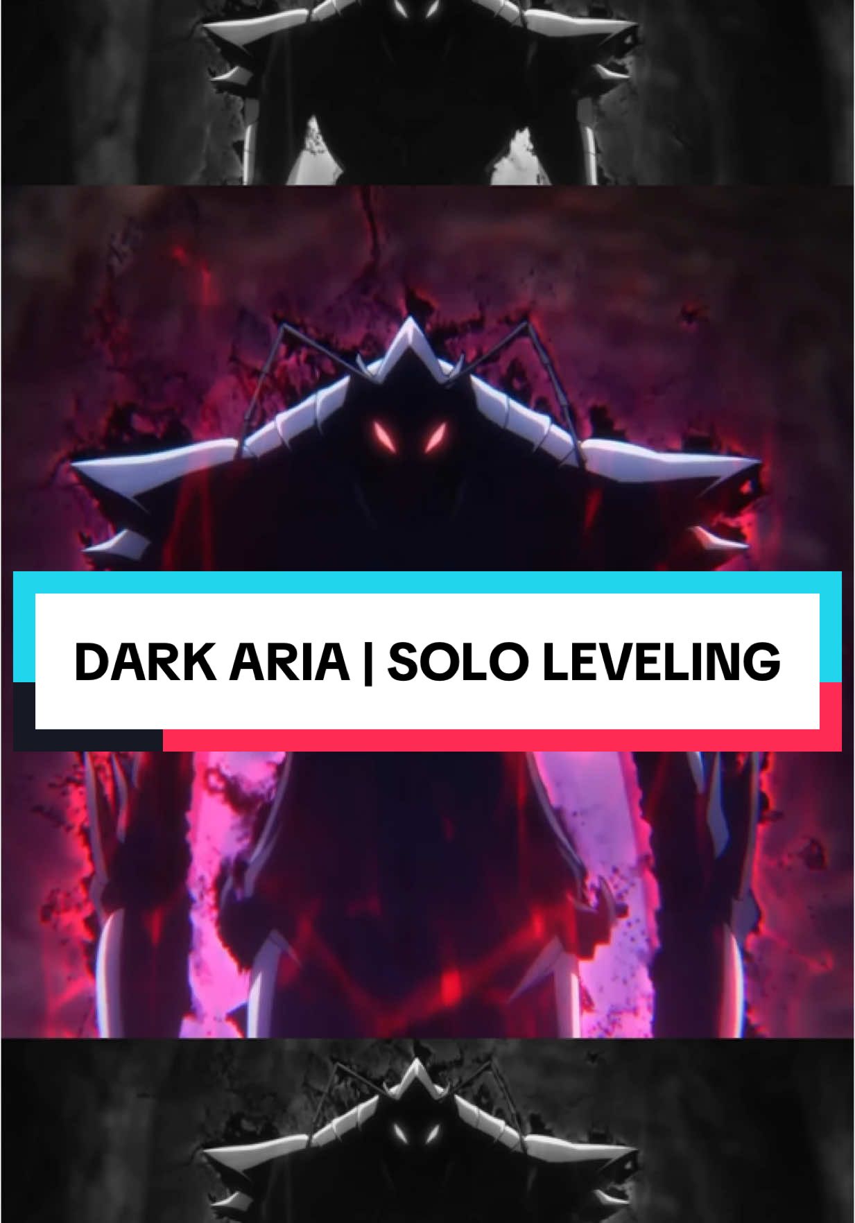 Dark Aria  de solo leveling en español 🥰❤️ #anime #sololeveling #sungjinwoo #animetiktok #animefyp #sololevelingseason2 
